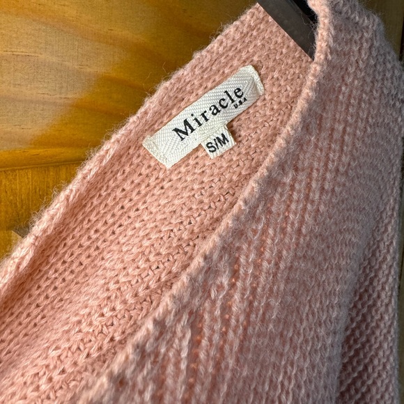 Light Pink Sweater with Twist Back - Picture 4 of 7